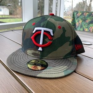 New Era Minnesota Twins Camouflage 59 Fifty Hat